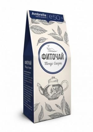 Чайный напиток тонус спорт перед тренировкой 50г Амбрелла в ...