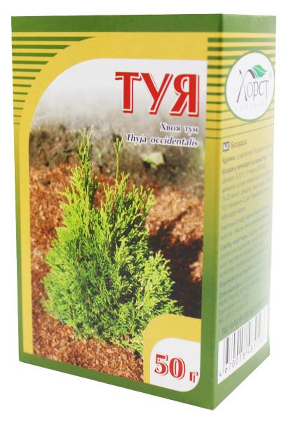 Изображение товара Туя хвоя Хорст 50г Туя хвоя Хорст 50г фотография